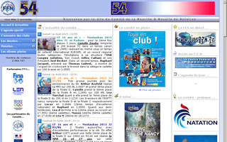 meurtheetmoselle.ffnatation.fr website preview