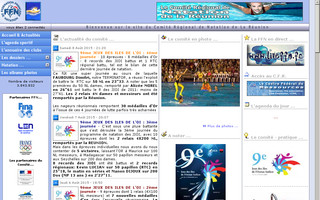 lareunion.ffnatation.fr website preview