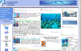centre.ffnatation.fr website preview
