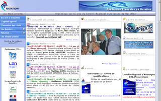 auvergne.ffnatation.fr website preview