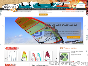 quai34.fr website preview