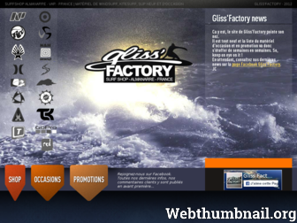 glissfactory.com website preview