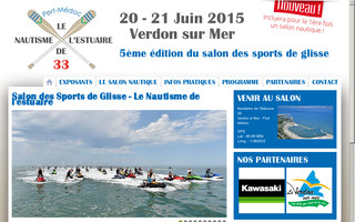 salon-nautisme-estuaire.com website preview