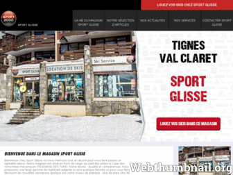sportglisse.sport2000.fr website preview