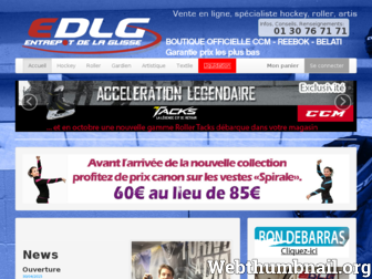 edlg.fr website preview