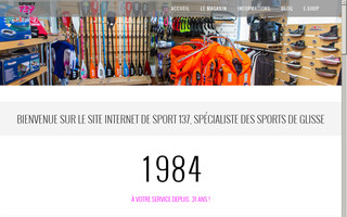 sport137.ch website preview