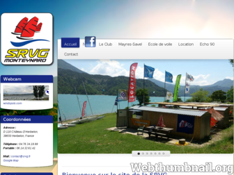 ecole-de-voile-grenoble.com website preview