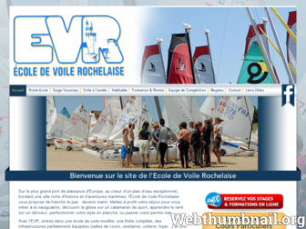 voile-rochelaise.com website preview