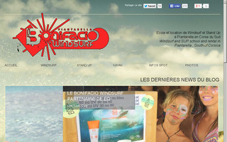 bonifacio-windsurf.com website preview