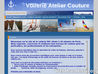 voilerie-vac.com website preview