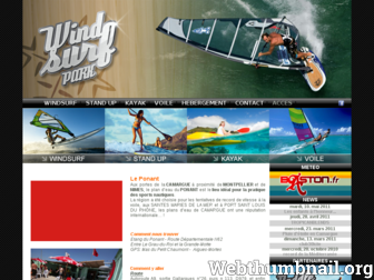 windsurf-park.com website preview