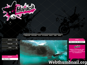 huraca.fr website preview