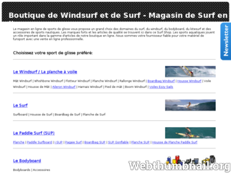 boutique-surf.fr website preview
