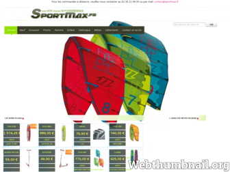 sportmax.fr website preview