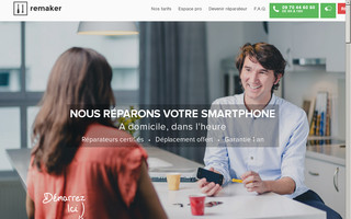 remaker.fr website preview