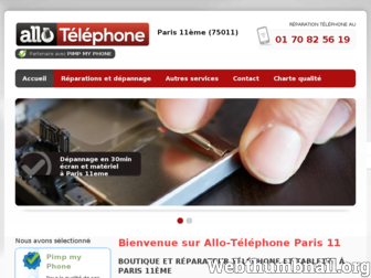 allo-telephone-paris11.fr website preview