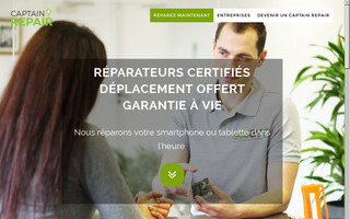 captain-repair.com website preview