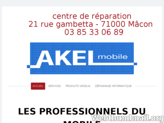 akelmobile-macon.fr website preview
