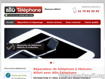 allo-telephone-maisonsalfort.fr website preview