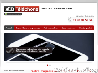 allo-telephone-paris1.fr website preview