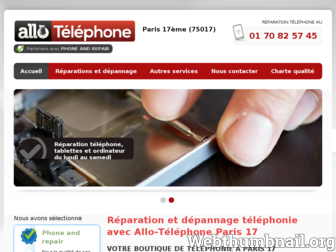 allo-telephone-paris17.fr website preview