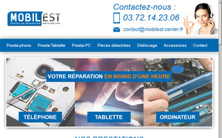 mobilest-center.fr website preview