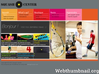 squashcenter.free.fr website preview