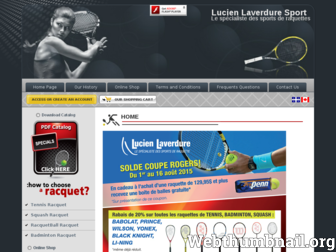 lucienlaverdure.com website preview