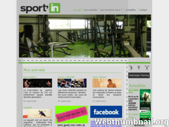sportin.fr website preview