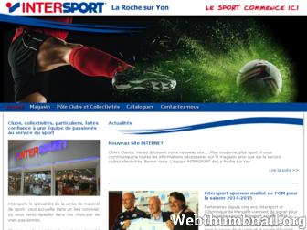 intersport-vendee.com website preview