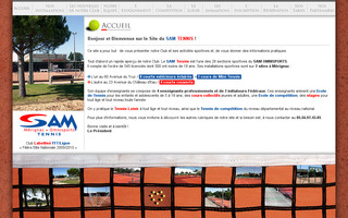 sam-tennis.com website preview