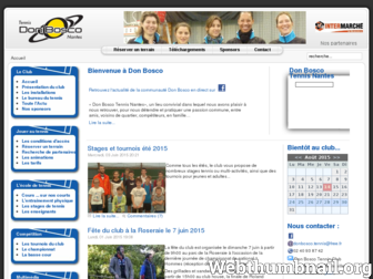 tennis.donboscosportsnantes.fr website preview