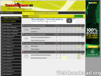 tennisendirect.net website preview