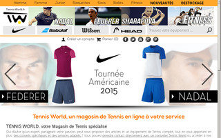 tennis-world.fr website preview