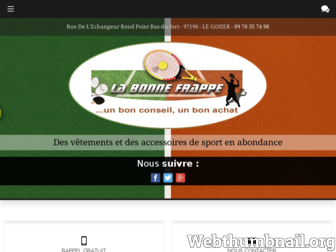 labonnefrappe.fr website preview