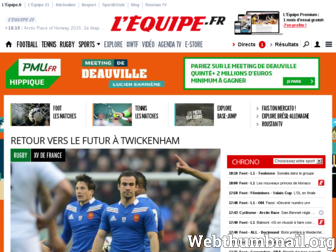 lequipe.fr website preview