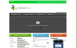 resagolf.com website preview