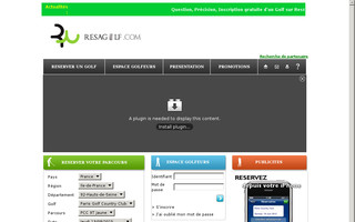 resagolf.com website preview