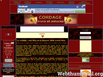 cordeur38.free.fr website preview