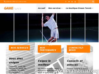 dream-tennis.net website preview