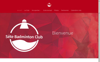 badmintonclubdesete.net website preview