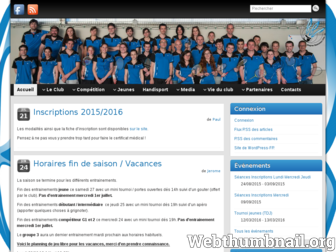 blagnac-badminton-club.fr website preview