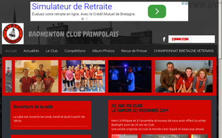 badminton-paimpol.fr website preview