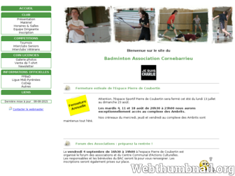 bac.association.free.fr website preview