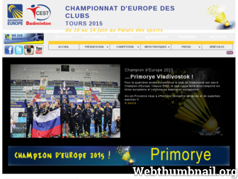 eccbadminton-tours.eu website preview