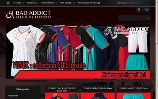 badaddict.fr website preview