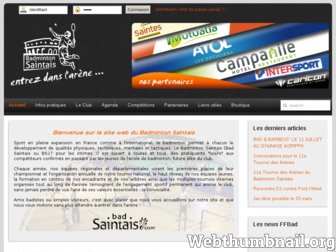 badsaintais.com website preview