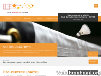 cbv38.fr website preview