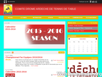 cdatt.sportsregions.fr website preview
