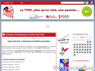 ttrochevendee.fr website preview